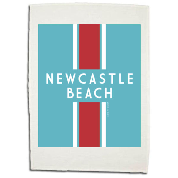 Newcastle Beach Teatowel 9 Thumbnail
